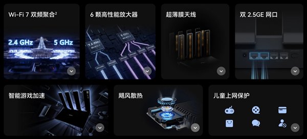 华为首款旗舰Wi-Fi 7路由器！华为路由BE7 6500Mbps上架：599元